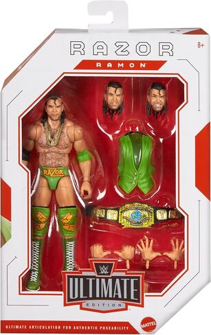 WWE Razor Ramon (Green) Best of Ultimate Edition 6 Toy Wrestling Action Figure in Saudi Arabia