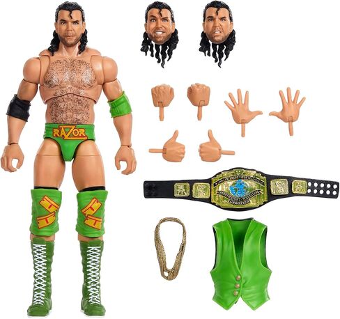 WWE Razor Ramon (Green) Best of Ultimate Edition 6 Toy Wrestling Action Figure in Saudi Arabia
