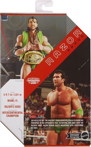 WWE Razor Ramon (Green) Best of Ultimate Edition 6 Toy Wrestling Action Figure in Saudi Arabia