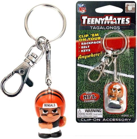Party Animal NFL Cincinnati Bengals TeenyMates Tagalong Keychain in Saudi Arabia