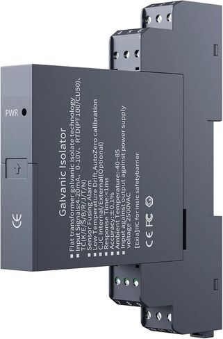 DC24V 1 في 1 خارج إشارة الجهد الإشارة 4-20MA 0-10V 0-5V 0-75MV إلى 0-20MA 0-10MA 35MM DIN RAIL TALADATOR (4-20MA input_dc24v supply_0-10MA OUTPUT) in Saudi Arabia