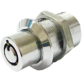 قفل القفل مفتاح سبيكة الزنك أسطوانة أنبوبي 19 مم 7 دبابيس الدفع الأنبوبية في القفل 1pcs (مفتاح مختلف) in Kuwait