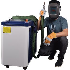 Raycus 1500W/2000W 4 in 1 Integrated Welding cutting cleaning rust remover Machine Handheld Laser Welder Machine with Auto Wire Feeder Cable Length 10m (2000, Watts) in Saudi Arabia