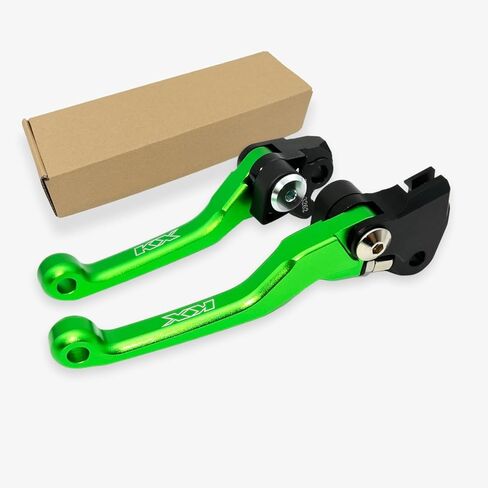 الدراجة الترابية CNC Pivot Black Brake Brake Beass قابلة للتعديل متوافقة مع KX65 2000-2024 | KX85 2001-2023 | KX100 2001-2021 | KX112 2022-2024 (الأرجواني) in Kuwait