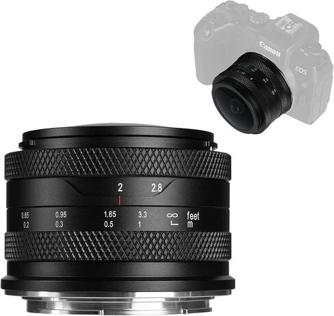 Asthori 6.5mm F2.0 Camera Lens 192 ° زاوية واسعة النطاق من عرض عدسة العين السمكية 20 سم مسافة قريبة 192 درجة يمكن استخدام الكاميرا الدائرية الدائرية F2 مع الطائرات بدون طيار in Kuwait