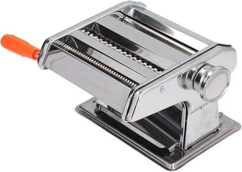 Professional Pasta Maker Machine Adjustable Settings Removable Mini Manual Noodle Machine for Home Noodle Shop Stainless Steel Silver 2684g (150 integral noodle press) in Kuwait