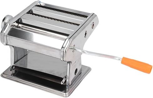 Professional Pasta Maker Machine Adjustable Settings Removable Mini Manual Noodle Machine for Home Noodle Shop Stainless Steel Silver 2684g (150 integral noodle press) in Kuwait