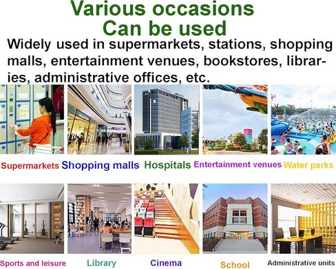 Spring-Loaded Safety Gate,Stainless Steel Automatic Door Closer for Shopping Malls Amusement Parks, Supermarkets Library Supermarket Entrance Safety Gate(60×97 cm)(Left) in Kuwait