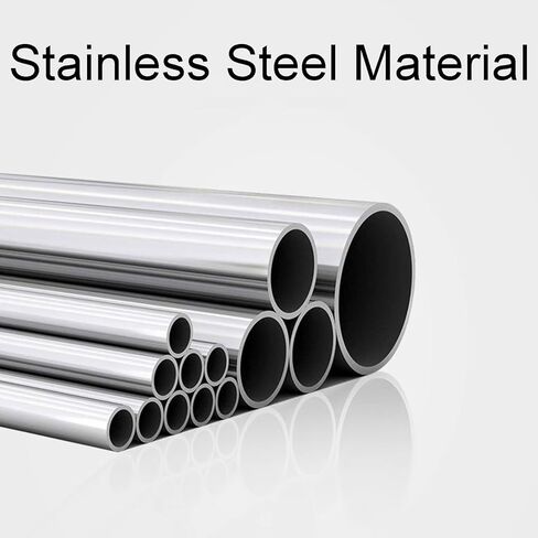 Spring-Loaded Safety Gate,Stainless Steel Automatic Door Closer for Shopping Malls Amusement Parks, Supermarkets Library Supermarket Entrance Safety Gate(60×97 cm)(Left) in Kuwait