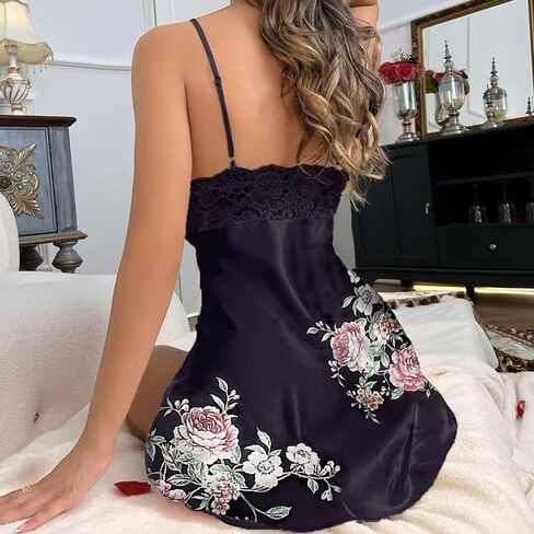 Floral Lingerie Dress for Women Sexy Nightgown in Saudi Arabia