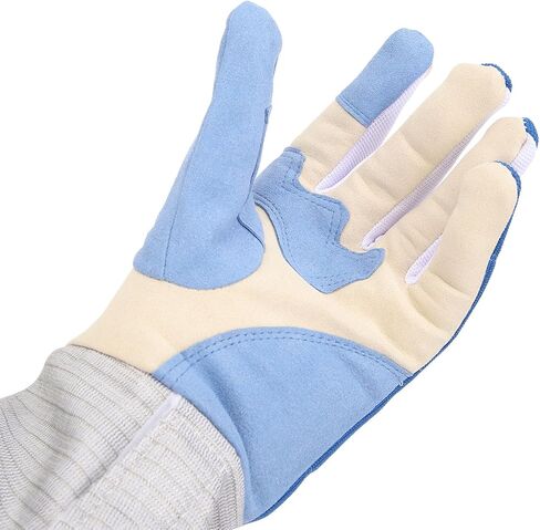 Fencing Glove Left Handed Non Slip Protective Sabre Glove for Fencing Training and Competitions, Hard Wearing Knitted Fabric, Comfortable Fit for Practice and Matches in Kuwait