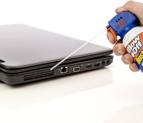 Compressed Air Duster Can MAX Professional Cleaner 1111 Blow Off Non-toxic & No Bitternt 8oz. Stop the Build-up of Dust in Your Electronics, Clogging up the Cooling Fan. Pack of 2 in Kuwait