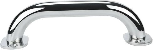 إكسسوارات القوارب 2 قطعة من الفولاذ المقاوم للصدأ 9 '' القارب مصقول مقبض مقبض handrail للباب/الحمام/القارب in Saudi Arabia