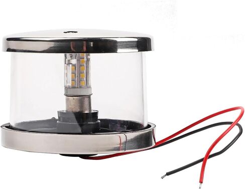 مصباح إشارة LED عالية السطوع الموضع ضوء IP66 مضاد للماء ضوء التنقل لليخوت القارب 3W DC12V - 24V in Saudi Arabia