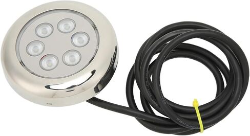 مصباح LED تحت الماء ضوء DC12V- 24 فولت IP68 ماء السباحة أضواء حمام السباحة الأضواء اليخت أضواء ذيل المياه (RGB) in Saudi Arabia