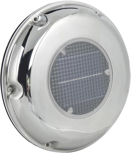 Accessories Stainless Steel Boat Exhaust Fan Solar Powered Ventilation Vent Fan Waterproof Noiseless Pollution-free in Saudi Arabia