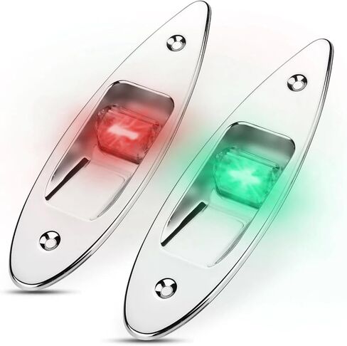 2pcs 12v LED تدفق الجبل الجانبي الإشارة الإشارة الإرشاد الإكسسوارات القارب للحصول in Saudi Arabia