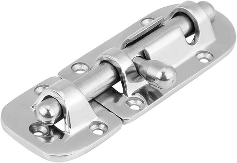 Boat Latch Stainless Steel Door Window Barrel Lock Corrosion Resistance Slide Bolt Lock for Yacht(110mm) in Saudi Arabia