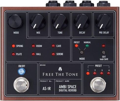 Ambi Space AS-1R Reverb Pedal in Kuwait