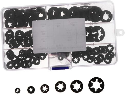 Cabilock Plum Blossom Shaped Locking Washers Manganese Steel Clips for Secure Fastening for Replacing Broken Retaining Clips from in Saudi Arabia