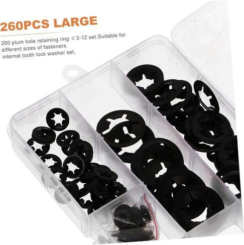 Cabilock Plum Blossom Shaped Locking Washers Manganese Steel Clips for Secure Fastening for Replacing Broken Retaining Clips from in Saudi Arabia