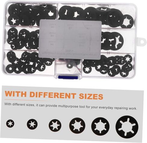 Cabilock Plum Blossom Shaped Locking Washers Manganese Steel Clips for Secure Fastening for Replacing Broken Retaining Clips from in Saudi Arabia