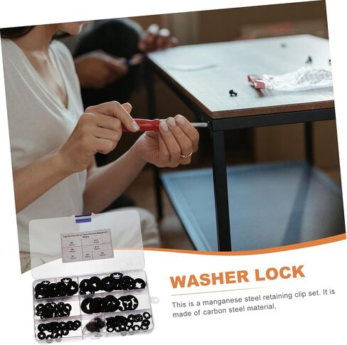 Cabilock Plum Blossom Shaped Locking Washers Manganese Steel Clips for Secure Fastening for Replacing Broken Retaining Clips from in Saudi Arabia