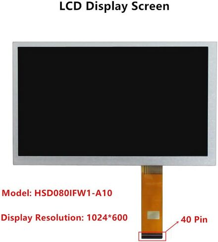 8 بوصة HSD080IFW1 40PIN لوحة شاشة عرض LCD للسيارة DVD GPS Navigation Contre in Saudi Arabia