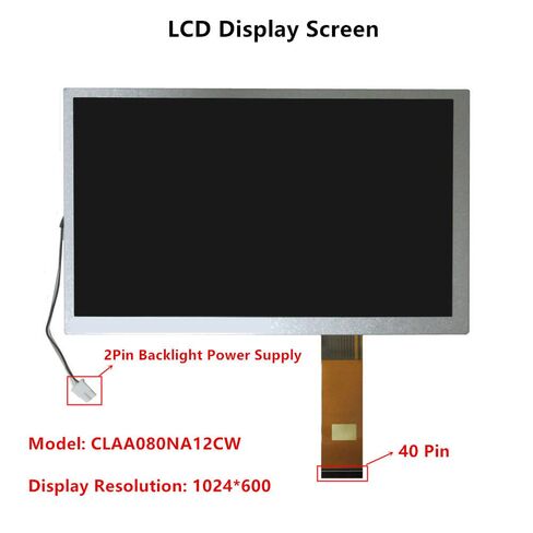 8 بوصة CLAA080NA12CW لوحة شاشة عرض LCD للسيارة DVD GPS Navigation Concent in Kuwait