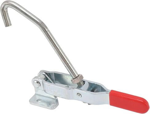 Qiilu قابلة للتعديل مزلاج Action Action للمدخنين ، مربع الأدوات ، الرقصات الخشبية والتركيبات - J Hook Type Clamp Clamp Quick Holding Action Action Action Type Type Mechanical Toggle in Saudi Arabia