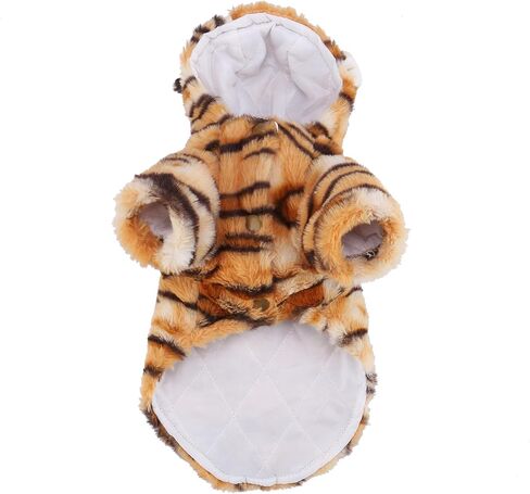 Yoption Dog Tiger Pet Comples Halloween Pet Pet Puppy Cosplay Dress Hoodie Clothing Clothes (XL) in Kuwait