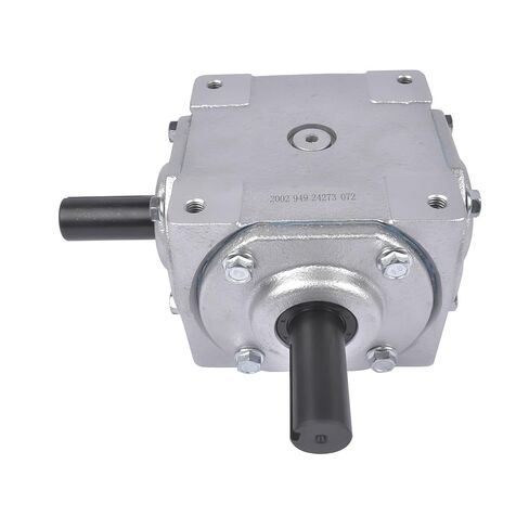 40 HP Right Angle Bevel Gearbox with Crosshole & 1" Keyed Shaft 19455-SR-KW-PH-GR CW/CW 1:1 1800 Max RPM in Saudi Arabia