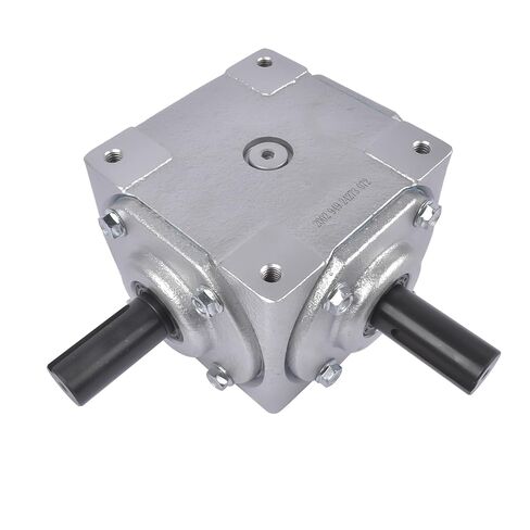 40 HP Right Angle Bevel Gearbox with Crosshole & 1" Keyed Shaft 19455-SR-KW-PH-GR CW/CW 1:1 1800 Max RPM in Saudi Arabia