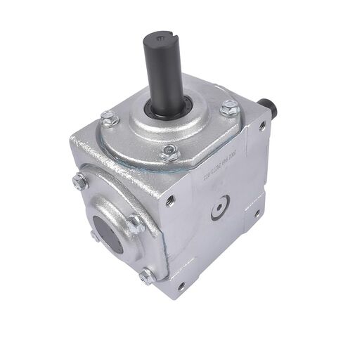 40 HP Right Angle Bevel Gearbox with Crosshole & 1" Keyed Shaft 19455-SR-KW-PH-GR CW/CW 1:1 1800 Max RPM in Saudi Arabia