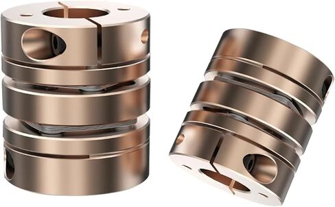 اقتران القرص الصناعي D40L50MM عالية الدقة نوع القرص مرنة من الألومنيوم مقرن 8 مم إلى 22 مم (14x14) in Saudi Arabia