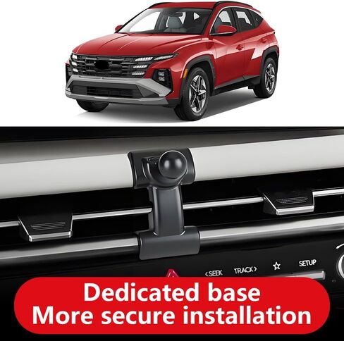 حامل هاتف السيارة لـ Hyundai Tucson 2022 2023 2024 ， Hyundai Santa Cruz 2022 2023 2024 Auto Exclification Bracket Interior Decoration Board Mobile Mobile Mount Mount in Kuwait