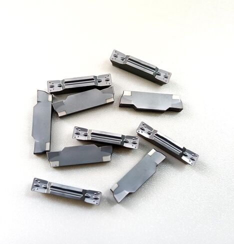 10pcs MGMN400 Carbide Grooving Inserts for MGEHR/MGIVR CNC Lathe Inserts Grooving Cut Off Turning Tool for Stainless Steel in Kuwait