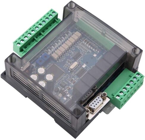 PLC Programmableler 24V PLC لوحة التحكم الصناعية FX3U-14MR 8 الإدخال 6 الإخراج قابلة للبرمجة بسيطة آلة التحكم الصناعية آلة التحكم الصناعية in Saudi Arabia