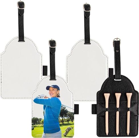 Framendino ، تسامي تسامي حاملي Tee Golf مع Tees Pu Leather Ball Bag لنقل الحرارة DIY in Saudi Arabia
