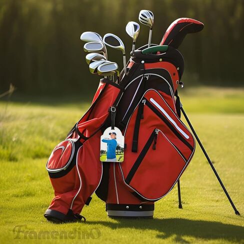Framendino ، تسامي تسامي حاملي Tee Golf مع Tees Pu Leather Ball Bag لنقل الحرارة DIY in Saudi Arabia