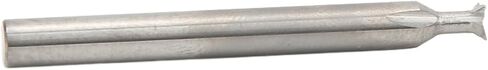 Acouto High Hardness Alloy Dovetail End Mill Cutter 5mm 4 Flutes for Fast Drilling in Various Industrial Applications (5 X 60° X 50L) in Saudi Arabia