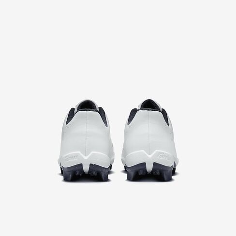 Nike Hyperdiamond 4 Keystone Big Kids' Softball Cleats (FZ0919-103, White/Pure Platinum/Midnight Navy) Size 5 in Saudi Arabia