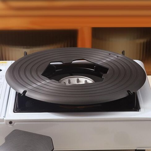 Aramox Heat Diffuser Plate, Detachable Multifunctional Cooking Induction Adapter Heat Conduction Plate Non Black with Aluminum Alloy Material in Kuwait