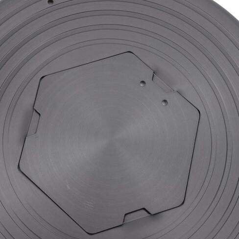 Aramox Heat Diffuser Plate, Detachable Multifunctional Cooking Induction Adapter Heat Conduction Plate Non Black with Aluminum Alloy Material in Kuwait