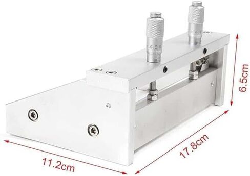 قابلة للتعديل سلاح القضيب لفيلم ، 150 ملم فيلم دكتور بليد ، جهاز إعداد فيلم Micrometer Wet Film in Saudi Arabia