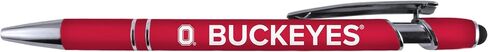 Greeting Pen Ohio State Silver Barrel Grip Pen 8 Pack (2843) in Saudi Arabia