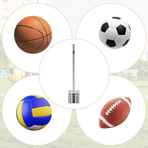Ball Pump Needle Set Needle Nozzle Adapter Tire Pump Adapter Brass Bike Pump Adapters Balloon Inflatable Toys Nozzle for Inflatables, Sport Balls, Bicycles,Bike and Inflator Adapter Kit 4pcs in Saudi Arabia