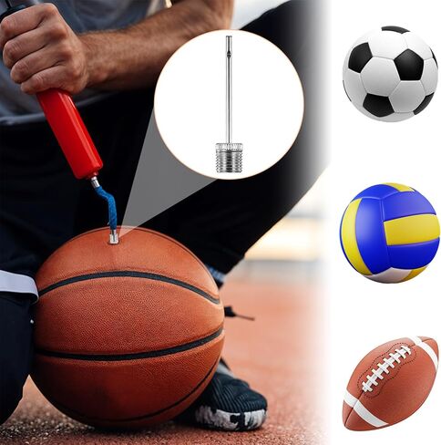 Ball Pump Needle Set Needle Nozzle Adapter Tire Pump Adapter Brass Bike Pump Adapters Balloon Inflatable Toys Nozzle for Inflatables, Sport Balls, Bicycles,Bike and Inflator Adapter Kit 4pcs in Saudi Arabia