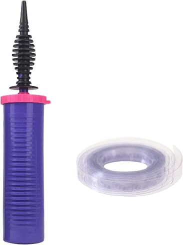 Balloon Pump Handheld Two-Way Dual Action Balloon Inflator Pumping for Foil Latex Twisting Balloon in Saudi Arabia