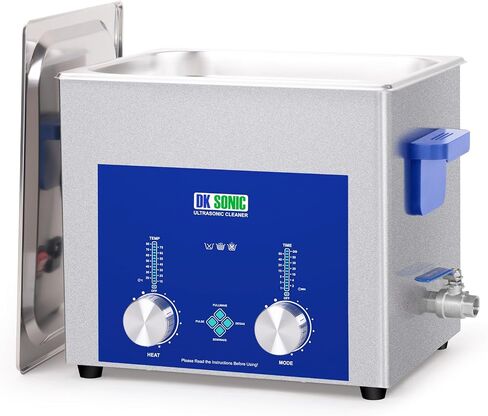 DK SONIC Industrial Ultrasonic Cleaner 37L,720W Commercial Sonic Cleaner with Encoded Timer,Heater&Basket, Multiple Functions for Carburetors, Motorcycle Engines, Chains in Kuwait